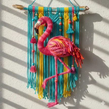 Flamingo Wall Hanging
