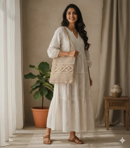 Bohemian Charm Patterned  Bag